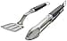 Weber Juego de Utensilios Premium, compacto, 2 piezas de acero inoxidable, incluye pinza (38cm) y espátula (35cm), con asas prácticas, apto para lavavajillas - Plateado (6645) - 4