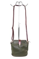 Vera Pelle Leather Crossbody Bag - Handmade Italian Leather Bag - Elegant Women's Handbag (Olive) - 3