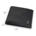 Berliner Bags Portafoglio Uomo in Vera Pelle con Protezione RFID, 4 Carte, 2 Scomparti Banconote, Portamonete, Tasca Documenti, Gettone Carrello, Scatola Regalo – Nero - 7