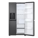 LG GSLC41EPPE Frigorifero Side by Side Total No Frost con Dispenser Ghiaccio e Acqua, Tanica Interna da 4L, Capacità 641L, Classe E, Doppia Porta, Raffreddamento Linear Cooling, Essence Matte Black - 20