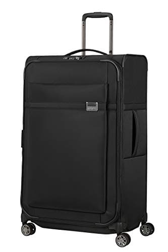 Samsonite Airea Upright S Toppocket Expandable Hand Luggage, Black (Black), Luggage suitcase
