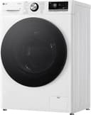 LG F2V7SLIM9, Klasse A, Waschmaschine Slim 9 kg, 60x47.5x85 cm, Wi-Fi, AI Direct Drive, Tiefenreinigung mit Dampf, TurboWash 360°, Außentür aus Gehärtetem Glas, Weiß mit Schwarzem Bullaugenring - 17