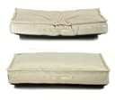 Sesto Senso Premium Dog Bed Pet Pillow Memory Foam M 70x50 beige ecru ivory - 4