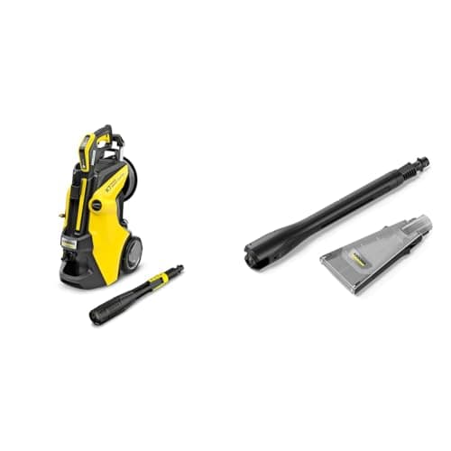 Bundle of Kärcher K 7 Premium Smart Control Flex Pressure Washer, Pressure: max. 180 bar, Flow Rate: 550 l/h, Area: 60 m²/h, Water Filter, Weight: 17.8 kg + Kärcher Pressure Washer eco!Booster Jet 180
