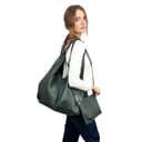 Cheval Firenze Borsa a Spalla Iris, Vera Pelle Made in Italy (Verde Scuro) - 7
