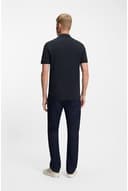 BOSS Mens Passenger Stretch-Cotton Slim-fit Polo Shirt with Logo Patch - 4