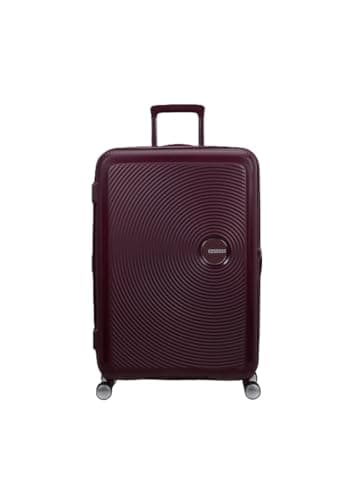 American Tourister Soundbox, Trolley Espandibile 77 cm, Wild Cherry, 97/110 L, 4 Ruote Spinner, Serratura TSA