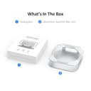 Akkyajaure Mac mini M4 Dock-Ständer, Aluminium-Desktop-Ständerhalterung für den neuen Mac mini M4 und M4 Pro, verbesserte Kühlung, einfacher Zugriff auf den Netzschalter und Schreibtischorganisation - 9