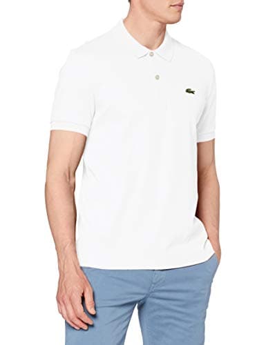 Lacoste Men's's Dh2050 Polo Shirt, White (Blanc 001), X-Large (Size: 6)