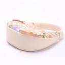 Nogkdyc Elegant Mesh Embroidery Handbag for Women, Stylish Floral Jacquard Tote Bag with 3D Flower Design, Vintage Lace Top-Handle Bag for Weddings, Parties & Summer Outings (Off-white,Mini) - 7