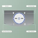 Leitz IQ OptiMax Small Office 350 P5 Micro-Cut Paper Shredder, Unique Bin Rotation Technology, 33% More Bin Capacity, 350 x A4 Sheets In Bin (22L), Shreds 10-8 Sheets (70-80 gsm), 20-Minute Run Time - 8