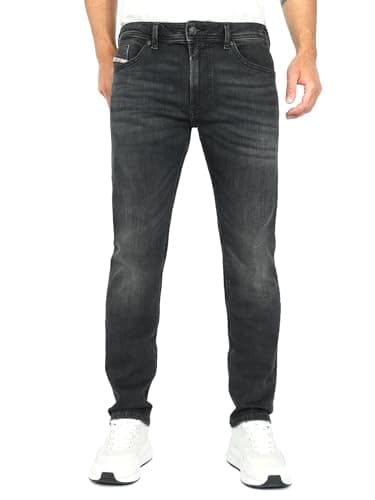 Diesel - Jeans elasticizzati da uomo slim fit a vita bassa – Thommer-R RB063, grigio., 34W x 32L
