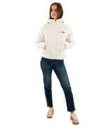 The North Face Hyalite Down Hoodie Giacca da donna White Dune S - 1