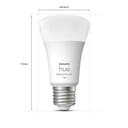 Philips Hue White and Color Ambiance Lampadina Smart Led, Bluetooth, Dimmerabili, E27, 9 W, confezione da 2 - 7