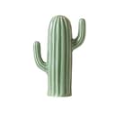 Keramik-Kaktus-Figur, minimalistische Kaktus-Statue, Porzellan-Kunstskulptur for Sammeln, Moderne Pflanzen-Keramik-Statue, grüne Wohndekoration for Wohn- und Esszimmer, passend (Color : A) - 1