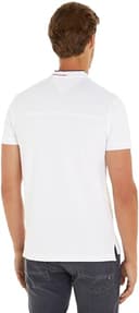 Tommy Hilfiger Polo de Manga Corta para Hombre Regular Fit, Blanco (White), S - 2