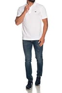 Lacoste, polo da uomo Classic Fit L1212 bianco XXL - 4