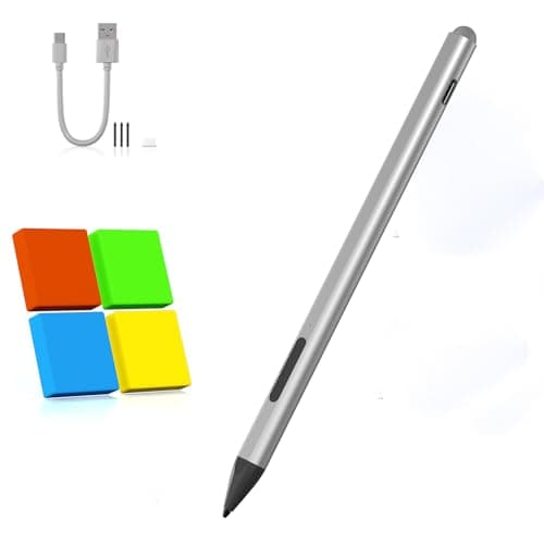Microsoft Surface Pro Pencil - Stylus Pen for Surface Pro 12/11/9/10/8/X/7/6/5/4/3 with 4Nibs, 4096 Finest Control, Palm Rejection, Surface Pro Stylus for Surface Go 3/Go 2/Book/Laptop 5