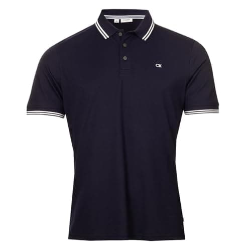 Calvin Klein Herren Campus 3 Knopf-Polo-Hemd - Navy-Spitze - M