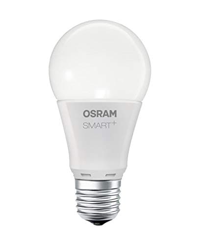 OSRAM Smart+ LED, ZigBee Lamp with E27 Socket, warm white, dimmable, Directly compatible with Echo Plus and Echo Show (2. Gen.), Compatible with Philips Hue Bridge
