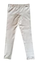 Moncler Junior 8H72110 - Pantalones para niña, color blanco con logotipo, Color blanco., 14 años - 4