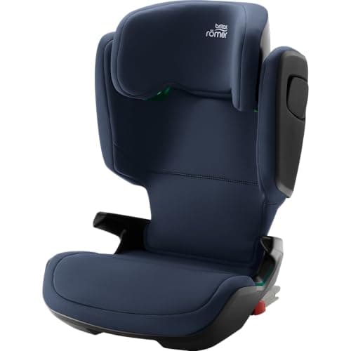 BRITAX RÖMER Seggiolino Auto KIDFIX M i-SIZE Evolutivo e Durevole con Sistema di Fissaggio ISOFIX Bambini da 100 a 150 cm (Gruppo 2/3) da 3,5 a 12 Anni, Night Blue
