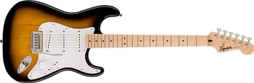 Fender Squier Sonic Stratocaster, Electric Guitar, 2-Colour Sunburst, Ideal for Beginners