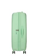 American Tourister Soundbox - Valigia Rigida Grande, 77 cm - Trolley con 4 ruote, Serratura TSA, Espandibile e Leggera, 97/110L, Verde (Pastel Green) - 3