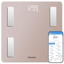 Homebuds Smart Bathroom Scales for Body Weight and Fat, High Precision Assured by Weighing Scales Professional Factory SINCE 2001, App Sync 13 Body Composition with BMI and Body Fat, 400lb Rose Gold - 1