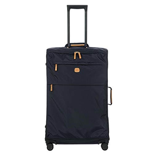 Bric's Trolley Grande Collezione X-Bag, Valigia con 2 doppie Ruote, Resistente e Ultra Leggera, Dimensioni 48x77x26cm, Ocean Blue