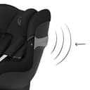 CYBEX Gold Seggiolino Auto Sirona S2 i-Size, Per Bambini da circa 3 Mesi a 4 anni, Max. 18 kg, Compatibile con SensorSafe, Moon Black - 9