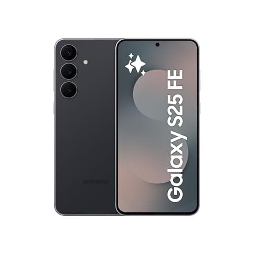 Samsung Galaxy S25 FE 256GB JetBlack AI Smartphone without Contract, AI Mobile Phone with Android 15, 8 GB RAM, 256 GB Memory without Simlock (Jet Black)