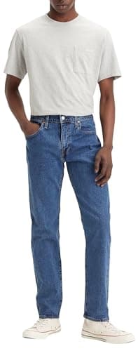 Levi's 502 Taper, Vaqueros Hombre, Stonewash Stretch, 34W / 32L