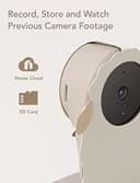 nooie Babyphone Kamera, Babyphone mit Kamera und SD Karte, WLAN Kamera Indoor mit APP und 2K HD Nachtsicht Gegensprechfunktion Kompatibel mit Alexa und 2.4Ghz WiFi, Bewegungs Geräuscherkennung - 7