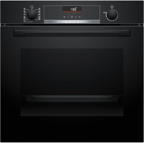 Bosch - Horno, Serie 6, Función AirFry, Recetas Pre-programadas, negro, HBG536EB4