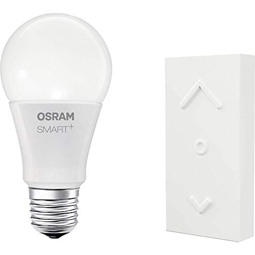 Osram LED bombilla, plástico, E27, 10 W, multicolor, 10.5 x 6 x 6 cm, 2 unidades