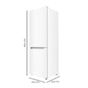 Cecotec Frigorífico Combi 2 Puertas Bolero CoolMarket Combi 322 White E. 322 L, Altura 185 y 60 cm de Ancho, Bajo Consumo, Sistema Multi Air Flow, Total No frost y 2 Cajones - 2