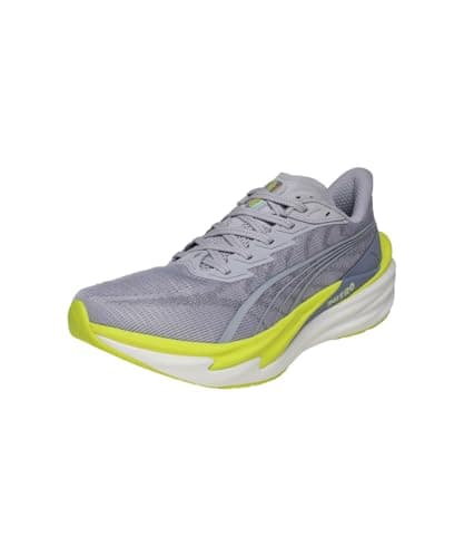 PUMA Deviate Nitro 4 - Tenis de correr para hombre, Verde plateado, 40.5 EU
