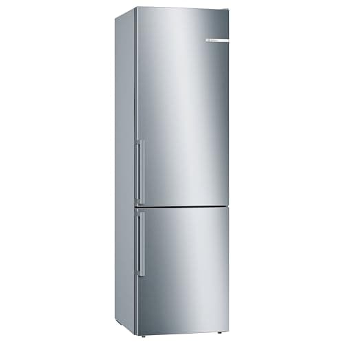 Bosch KGE398IBP, Serie 6, Kühl-Gefrier-Kombination, 201 x 60 cm, 249 L Kühlen & 94 L Gefrieren, LowFrost, BigBox für Gefriergut, längere Frische mit VitaFresh, Leise mit 38 dB, LED, AntiFingerprint