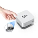 Akkyajaure Mac mini M4 Dock-Ständer, Aluminium-Desktop-Ständerhalterung für den neuen Mac mini M4 und M4 Pro, verbesserte Kühlung, einfacher Zugriff auf den Netzschalter und Schreibtischorganisation - 2