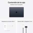Apple 2025 MacBook Air de 15 Pulgadas con Chip M4: diseñado para Apple Intelligence, Pantalla Liquid Retina de 15,3 Pulgadas, 24 GB de Memoria unificada, 512 GB SSD, Teclado español; Medianoche - 6