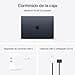 Apple 2025 MacBook Air de 15 Pulgadas con Chip M4: diseñado para Apple Intelligence, Pantalla Liquid Retina de 15,3 Pulgadas, 16 GB de Memoria unificada, 256 GB SSD, Teclado español; Medianoche - 6