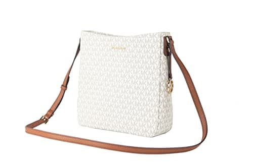 Michael Kors - Bolso bandolera Jet Set Travel Messenger, Vainilla