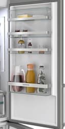 Siemens KG39NAIAU iQ500 Freistehende Kühl-Gefrier-Kombination, Gefrierbereich unten, 363 l, Total noFrost, hyperFresh, extrem leise, LED Beleuchtung, 203 x 60 cm, Gebürsteter Stahl AntiFingerprint - 14