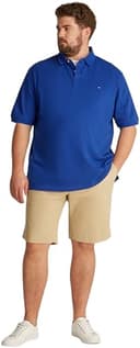 Tommy Hilfiger Herren Poloshirt Kurzarm 1985 Regular Fit, Blau (Wedge Blue), XXL - 4