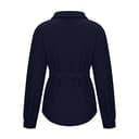 HAOLEI Cappotti in Lana Donna Autunno e Inverno Morbido Caldo Colore Solido Giacca Blazer Casual Business Ufficio Breve Pea Cardigan Giacca Flip Lapel Button con Tasche Giacca Invernale - 5