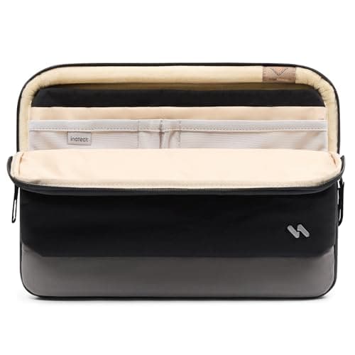 Inateck Funda para portátil con protección de 360°, Funda de Gran Capacidad Compatible con MacBook Pro 14" M5/M4/M3/M2/M1 Pro/MAX (2026–2021) A3426 A3427 A3112 A3401 A3185 A2992 A2918 A2779