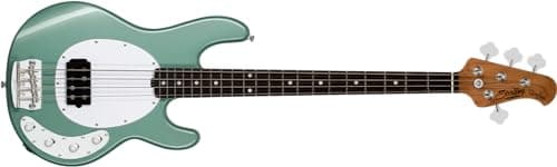 Sterling By Musicman StingRay RAY34 Dorado Green - Basso a 4 corde