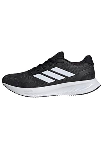 adidas Women's Runfalcon 5 Running Shoes, Core Black/Cloud White/Core Black, 8 UK