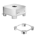 Luckykk Mac mini M4/M4 Pro Halter für eine bessere Belüftung und Wärmeabkühlung in Aluminium, berührbare Schalttasten, rutschfeste und stabile Halter - 1